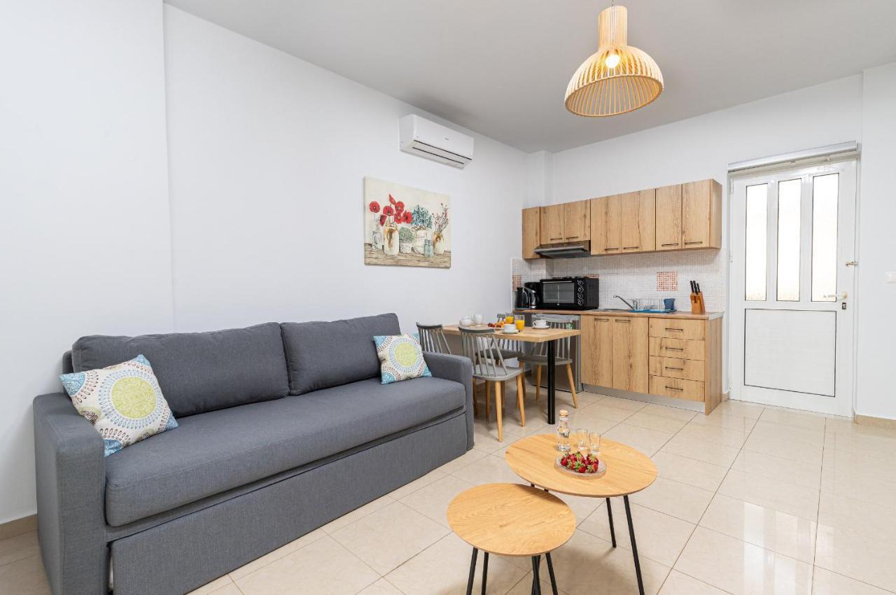 Sun Beach Apartments Kato Daratso Luaran gambar