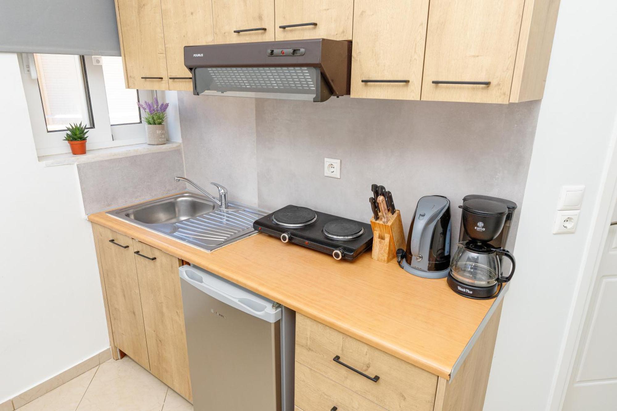Sun Beach Apartments Kato Daratso Luaran gambar