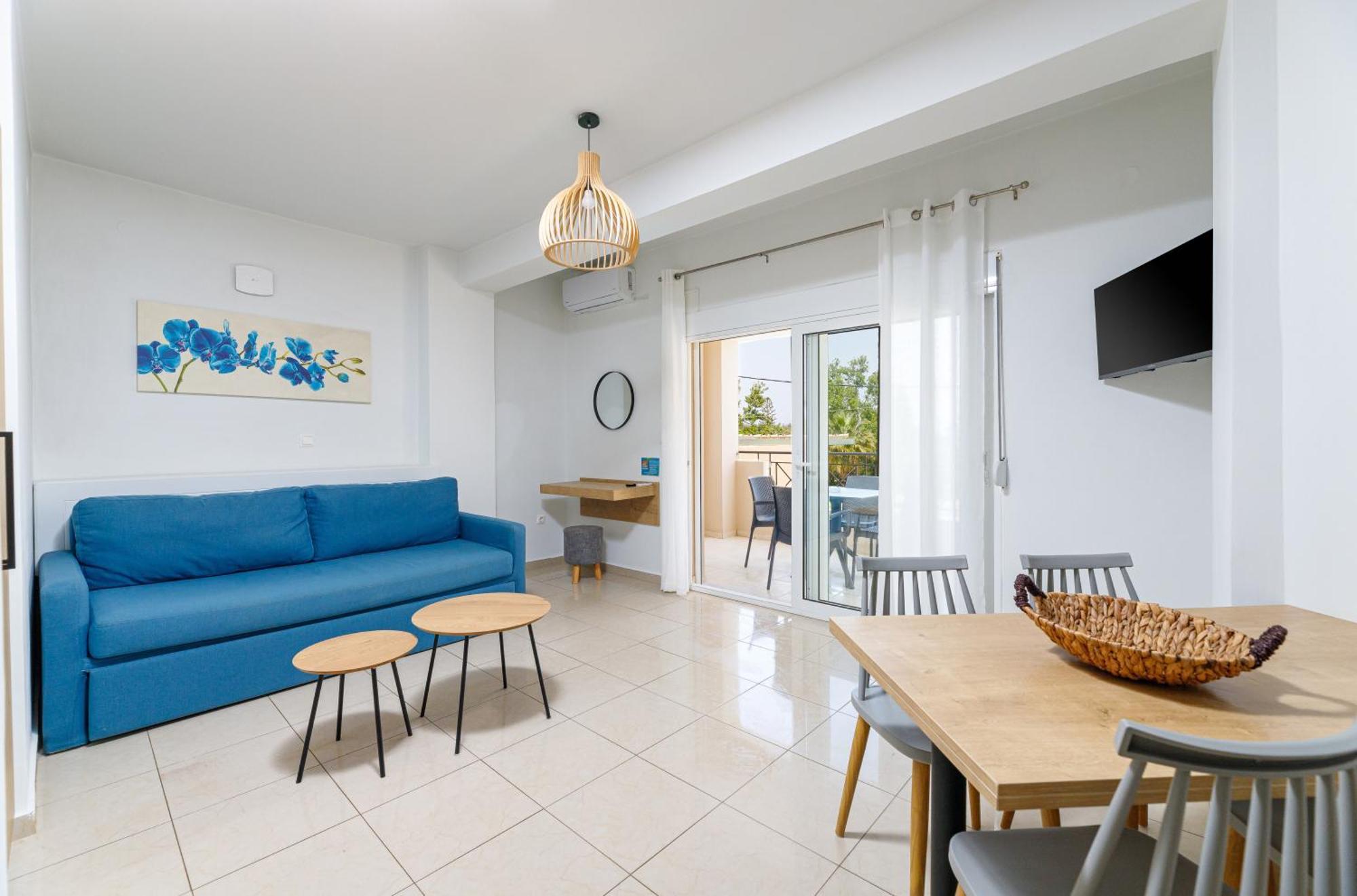 Sun Beach Apartments Kato Daratso Luaran gambar